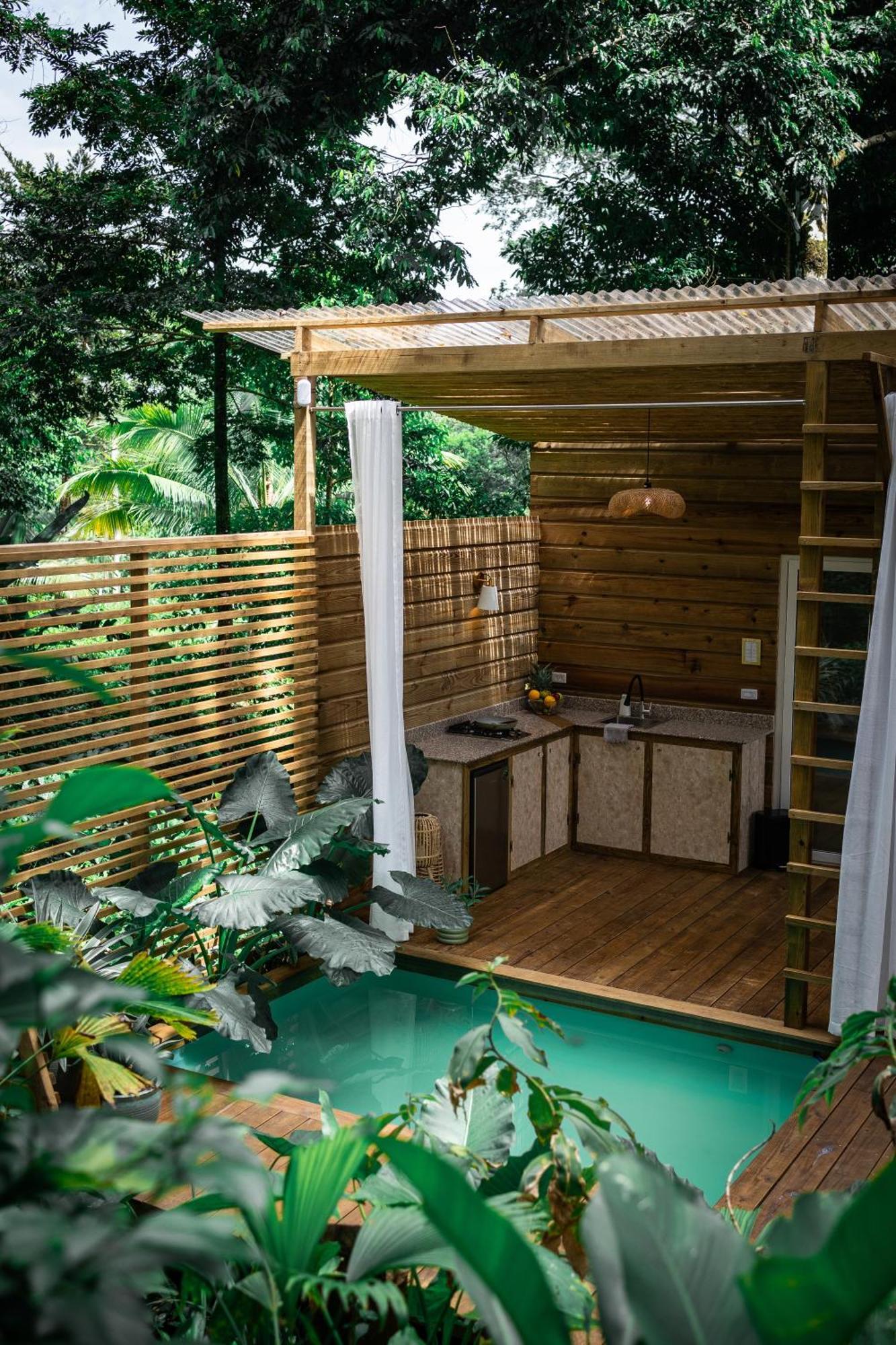 Villa Monkey Tiny House - Private Swimming Pool à Big Bight Extérieur photo